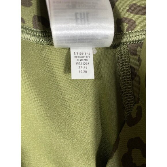 GapFit Sculpt Revolution High-Waisted Leopard Print Leggings - Size Large - Picture 7 of 12